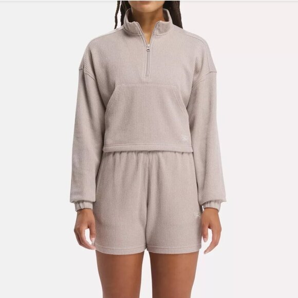 Reebok Tops - Reebok Classics Wardrobe Essentials Waffle Cover-Up Women Medium NWT Color Ash
